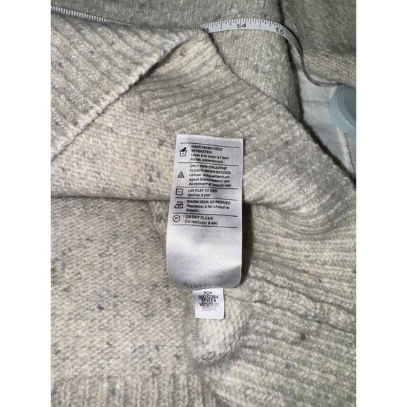 Vince Alpaca Wool Blend Funnel Neck Sweater Women's XS Quiet Luxury Timeless - Picture 7 of 16